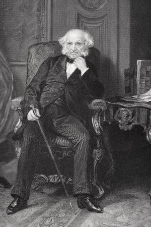 Alonzo Chappel - Portrait of Martin Van Buren (1782-1862)