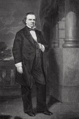 Alonzo Chappel - Portrait of Stephen Arnold Douglas (1813-61)