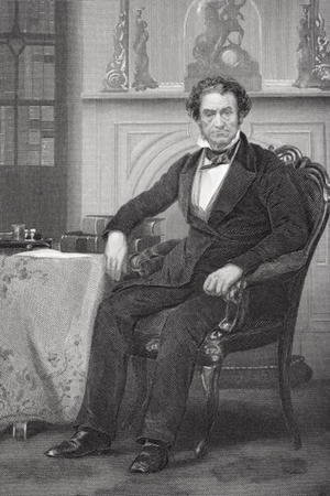 Alonzo Chappel - Portrait of Rufus Choate (1799-1859)