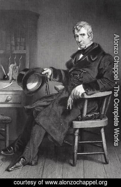 Alonzo Chappel - Portrait of William Henry Harrison (1773-1841)