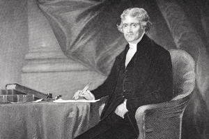 Portrait of Thomas Jefferson (1743-1826) (2)