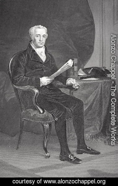Alonzo Chappel - Portrait of Joel Barlow (1754-1812)
