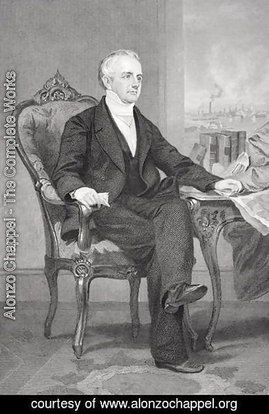 Alonzo Chappel - Abbott Lawrence (1792-1855)