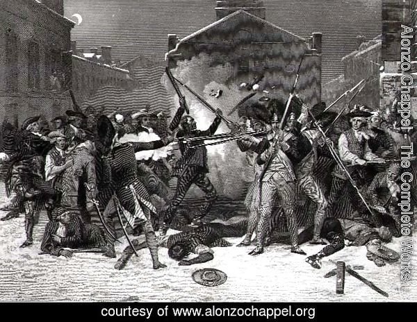 The Boston Massacre, 5th March 1770