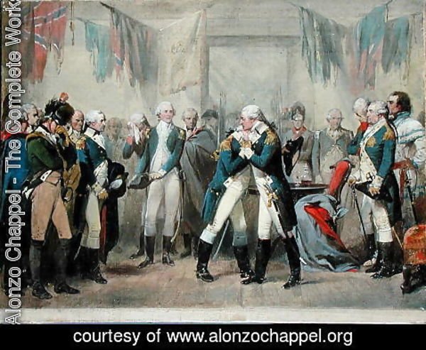 Alonzo Chappel - Washington's Farewell to his Officers