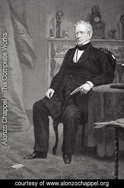 Alonzo Chappel - Portrait of George Bancroft (1800-91)