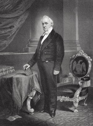 Alonzo Chappel - Portrait of James Buchanan (1791-1868)