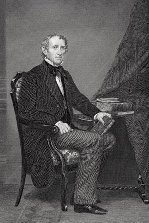 Portrait of John Tyler (1790-1862) 2