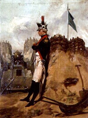 Alexander Hamilton (1757-1804) in the Uniform of the New York Artillery