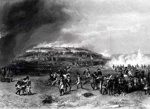 Alonzo Chappel - Battle of Bunker's Hill, 17th June 1775