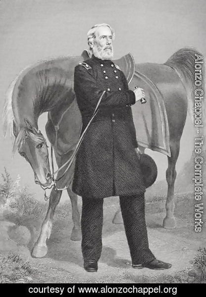 Alonzo Chappel - Portrait of General Edwin Vose Sumner (1797-1863)