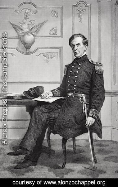 Alonzo Chappel - Portrait of Charles Wilkes (1798-1877)
