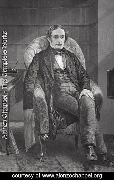 Alonzo Chappel - Portrait of William Hickling Prescott (1796-1859)