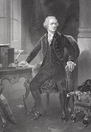 Portrait of Alexander Hamilton (1755-1804)