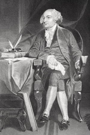 Alonzo Chappel - Portrait of John Adams (1735-1826)