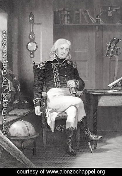 Alonzo Chappel - Portrait of Joshua Barney (1759-1818)