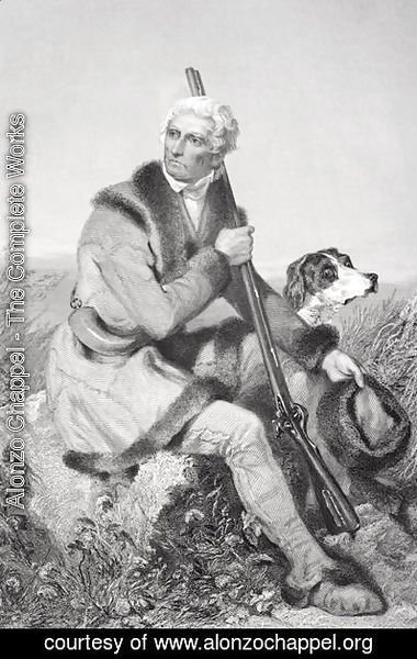 Alonzo Chappel - Portrait of Daniel Boone (1734-1820)