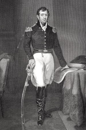 Alonzo Chappel - Portrait of Jacob Brown (1775-1828)
