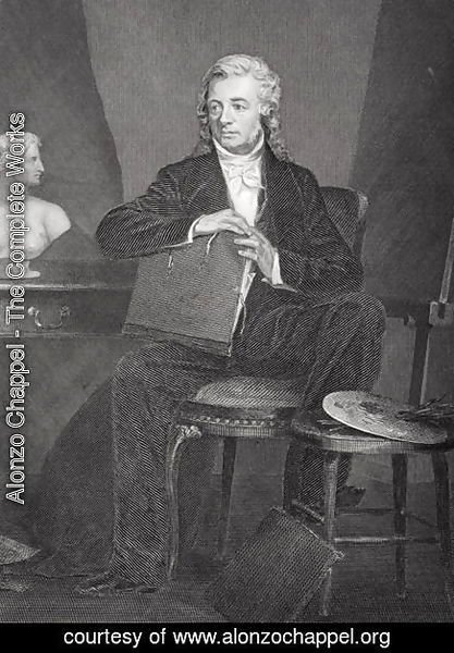 Alonzo Chappel - Portrait of Washington Allston (1779-1843)