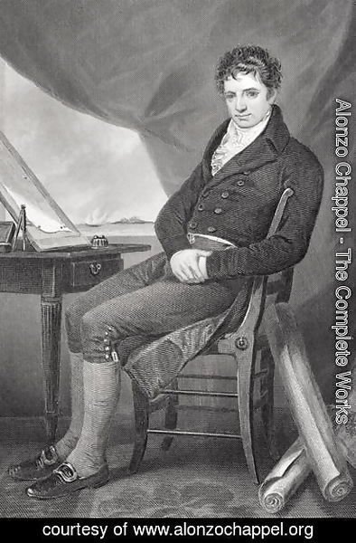 Alonzo Chappel - Portrait of Robert Fulton (1765-1815)