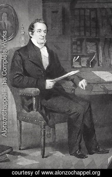 Alonzo Chappel - Portrait of William Wirt (1772-1834)