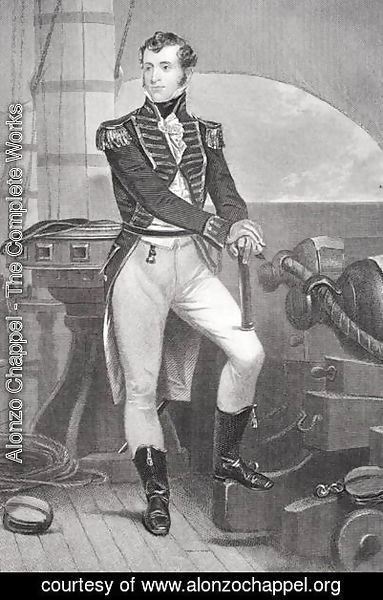 Alonzo Chappel - Portrait of Stephen Decatur (1779-1820)