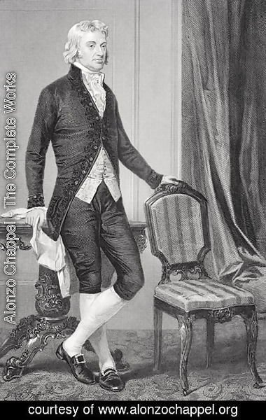 Alonzo Chappel - Portrait of Robert R. Livingston (1746-1813)