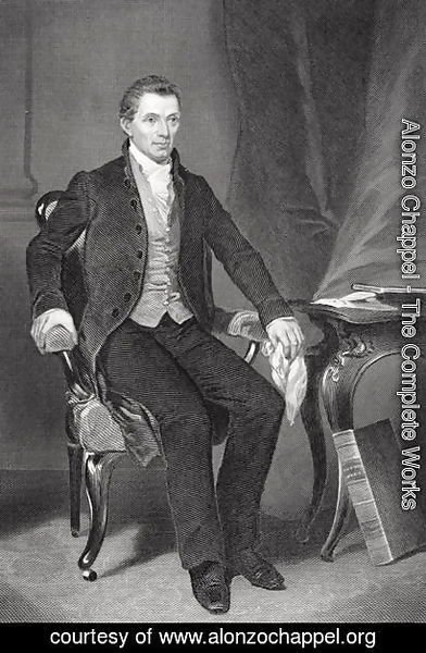 Alonzo Chappel - James Monroe (1758-1831)