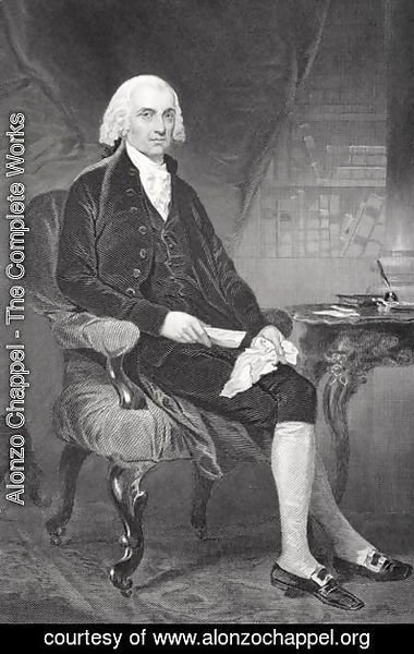 Alonzo Chappel - James Madison (1751-1836)