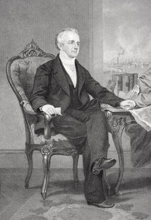 Alonzo Chappel - Abbott Lawrence (1792-1855)