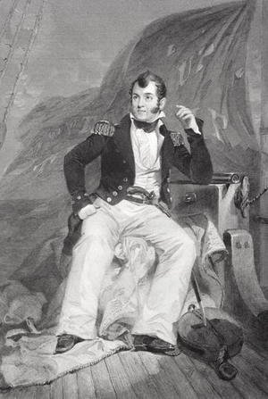 Alonzo Chappel - Portrait of Oliver Hazard Perry (1785-1819)