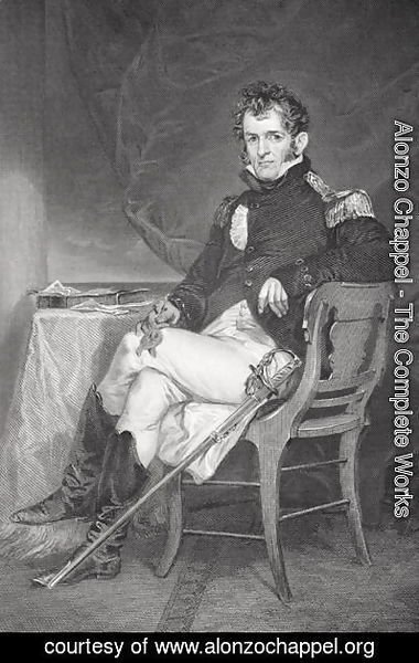 Alonzo Chappel - Portrait of David Porter (1780-1843)