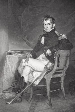 Alonzo Chappel - Portrait of David Porter (1780-1843)