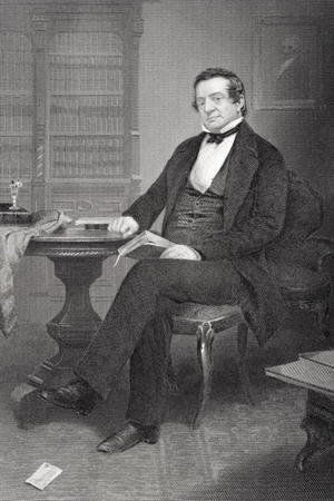 Alonzo Chappel - Washington Irving (1783-1859)
