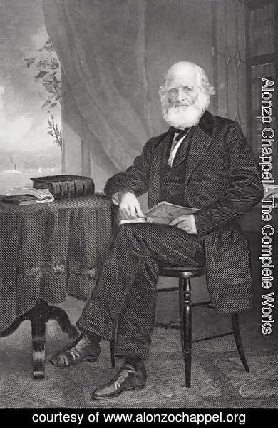 Alonzo Chappel - William Cullen Bryant (1794-1878)