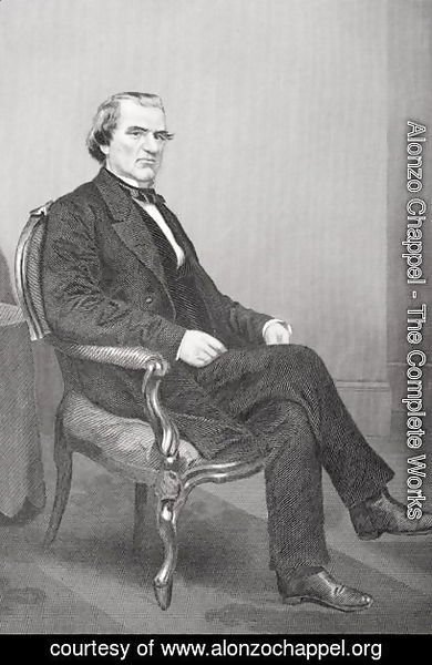 Alonzo Chappel - Andrew Johnson (1808-75)