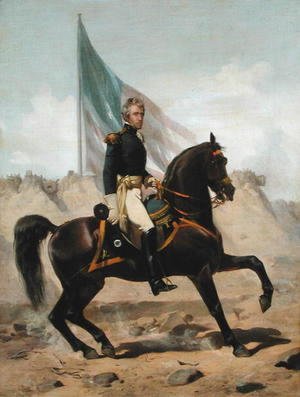 Alonzo Chappel - General Andrew Jackson at the Battle of New Orleans