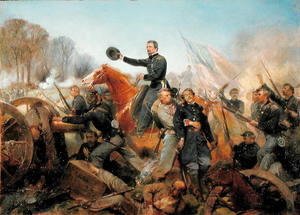 Battle of the Wilderness, Attack at Spotsylvania Court House, Virginia, 1865
