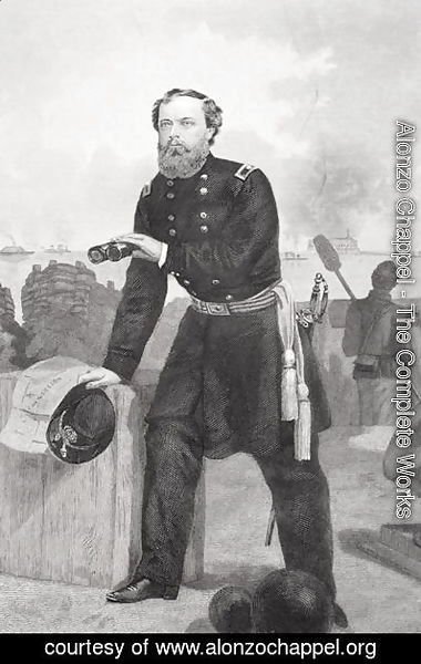 Portrait General Quincy Adams Gillmore (1825-88)