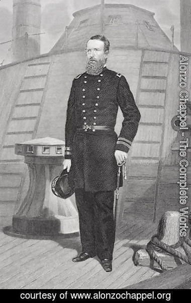 Alonzo Chappel - Portrait of Admiral David Dixon Porter (1813-91)