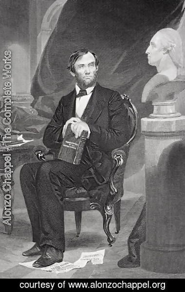 Portrait of Abraham Lincoln (1809-65)