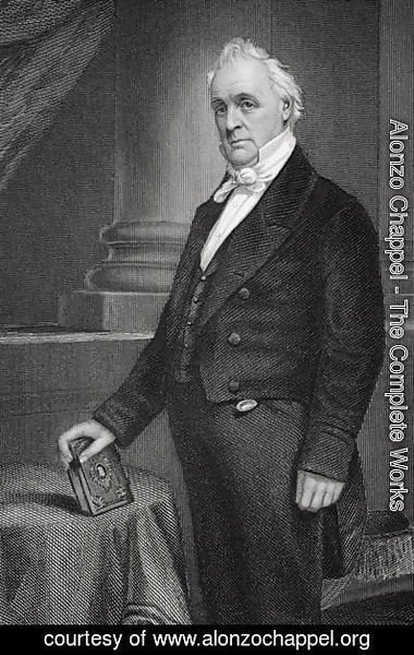 Alonzo Chappel - Portrait of James Buchanan (1791-1868) 2